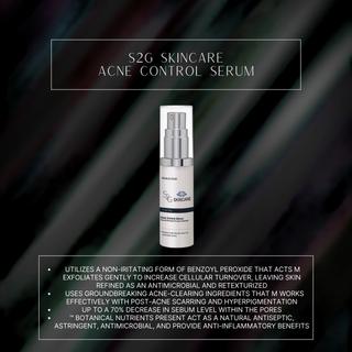 Acne Control Serum - S2G Medical Spa